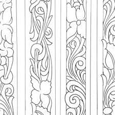 Directions for carving pumpkins and free printable pumpkin carving patterns. Belt Tooling Patterns Archives Don Gonzales Saddlery