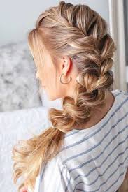 Another simple yet pretty hairstyle is ponytail. 70 Charming Braided Hairstyles Lovehairstyles Com