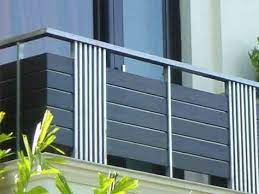 This balcony railing was installed on a texas barndominium or barn that has been converted into a residential space. Aluminium Balcony Railing Design Balcony Grill Design Balcony Railing Design Railing Design