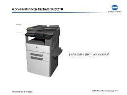 How to install the konica minolta print driver on windows 10. Konica Minolta Bizhub 210 162 Ver 2 0