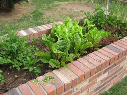 Raised Garden Bed Using Bricks Raised Garden Building A Raised Garden Brick Raised Garden Beds
