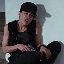 We find sarah stuck in a mental ward, while the savior of flesh and blood beings is resting on the fragile shoulders of her son john connor, with foster parents, a cool. Sarah Connor Costume Terminator 2 Judegment Day Fancy Dress