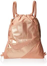 Sale, price reduced from $50.00 to $37.50. Nike Heritage Gymsack Rose Gold Metallic Red Bronze Offer Lightbagtravel Com