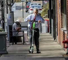 Scooters are used frequently in downtown districts and college campuses that are difficult to navigate by car or bus. Little Rock Giving Electric Scooter Service A Whirl In City S Downtown