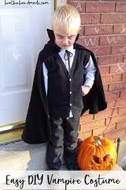 Easy Diy Vampire Costume Vampire Costume Diy Diy Costumes Kids Boys Diy Costumes Kids