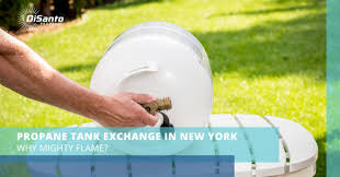The liquid propane tank that provides the gas to an outdoor gas grill can be purchased at any number of stores, including local hardware stores, larger grocery if you exchange a tank rather than refilling, the process is fast and convenient. Propane Tank Exchange New York Why Mighty Flame Disanto Propane