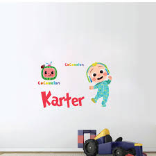 Coco Custom Name Series Nursery Baby Boy Wall Decal Vinyl Etsy India