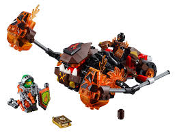 They are summoned by jestro via the book of monsters. Lego Nexo Knights 70313 Moltors Lava Werfer Mit Bildern Lifesteyl