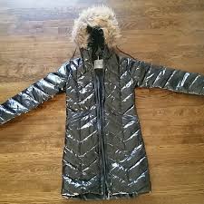 Moncler Size 2 M Black Puffer Coat