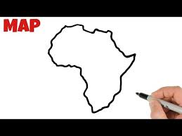 South africa, officially the republic of south africa, is a country located at the southern tip of africa. How To Draw Africa Continent Map Drawing Youtube