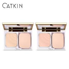 Catkin Trio Color Lotus Loose Powder 7 2g C01 Jade White Mineral Face Setting Powder Makeup Foundation Palette Powder Makeup Loose Powder Setting Powder