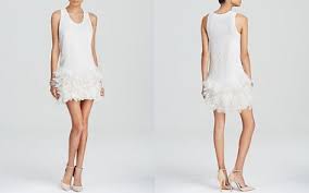 cynthia steffe dress hattie sleeveless beaded feather