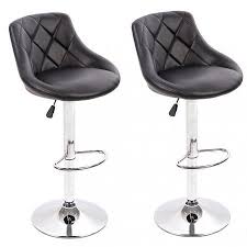 Kitchen & dining appliances bedding & bath mattresses storage & organization home furnishings furniture shop all home. Bar Stools Barstools Swivel Stool Set Of 2 Height Adjustable Bar Chairs With Back Pu Leather Swivel Bar Stool Kitchen Counter Stools Dining Chairs Walmart Com Comfortable Bar Stools Modern Bar