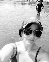 The family took a break to visit the river. Was gorgeous out so we took a  little adventure after taking dogs