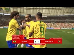 Um empate que reflete as cautelas de ambas as equipas perante este jogo. Pes 2019 Brasil Vs Portugal Full Match Gameplay Youtube