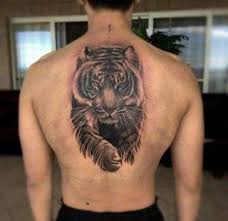Men Back Tattoos Tiger Face Tattoo Tiger Tattoo Back Tattoos For Guys