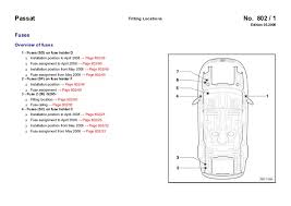 06 Passat Fuse Diagram Wiring Diagrams