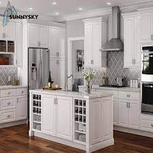 There are some factors that can make wood kitchen countertops expensive. China Nordic Style Simple Light Grey Oak Kitchen Cabines With Dark Countertops China Kitchen Cabinets Kitchen Cabinet Designs