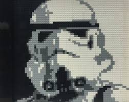 Lego Art Etsy Lego Art Art Star Wars Art