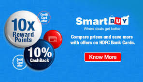 The reward points of different hdfc bank credit cards are valued differently and hence their conversion rate to cash is also different. Hdfc Bank Offering 10x Smartbuy Reward Points Again 33 Cashback Live From A Lounge