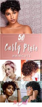 Good added feminity to this . 50 Bold Curly Pixie Cut Ideas To Transform Your Style In 2020