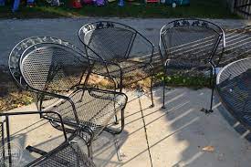 I wanted to share some tips for how to paint rusty metal patio furniture. How To Paint Metal Lawn Furniture Refresh Living