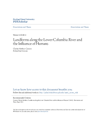 Pdf Landforms Along The Lower Columbia River And The