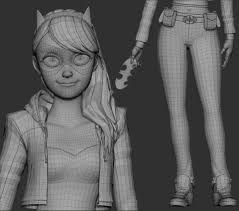 Batgirl 3d Art By Jean M Oliveira Zbrushtuts Batgirl Jean Marcel Character Modeling