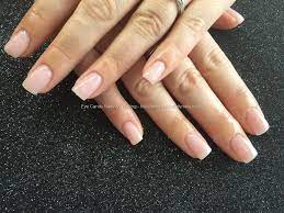 Social Build Acrylic Nails With Natural Pink Gel Polish Nail Technician Joanne Duckmanton On 17 January 2015 Simple Nails Natural Acrylic Nails Natural Nails