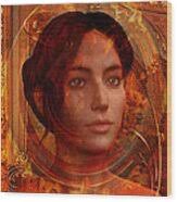 Joan of Arc Holy Fire Painting by Suzanne Silvir