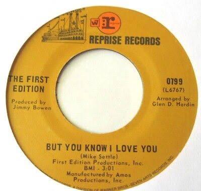 KENNY ROGERS & FIRST EDITION * 45 * But You Know I Love You * 1969 VG+ VINYL ORG | eBay