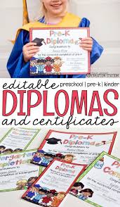 Graduation Diplomas And Certificates Mrs Jones Creation Station Kindergarten Graduation Diploma Graduation Diploma Kindergarten Graduation Certificate