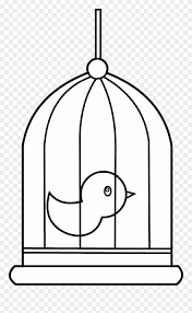 Push pack to pdf button and download pdf coloring book for free. Bird In Cage Coloring Page Free Clip Art In Style Kids Png Download 1949835 Pinclipart