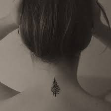 Evergreen Tree Tattoo Tree Tattoo Small Evergreen Tree Tattoo Simple Tree Tattoo