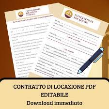 1.800€ (6 € al m²). Fac Simile Contratto Locazione Turistica Da Scaricare I Segreti Degli Host