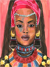 Trademark Fine Art 'Ornament Empress II' Canvas Art Libya