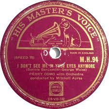 2019 was one for the record books. Perry Como I Don T See Me In Your Eyes Anymore A You Re Adorable The Alphabet Song 1949 Shellac Discogs
