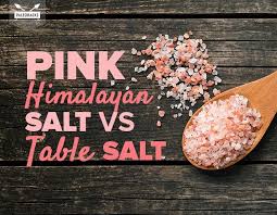 Pink Himalayan Salt Vs Table Salt Himalayan Pink Salt Himalayan Salt Table Salt