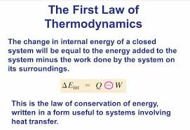 The law of conservation of energy states that the total energy of an isolated system is constant; Write Down The First Law Of Thermodynamics In Chemistry Brainly In