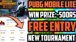 Pubg Lite Tournament App Free Entry New Tournament App For Pubg Mobile Lite Free Entry Proof 2020 Youtube