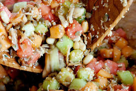 17 Reasons To Get Ready For Cantaloupe Season Melon Salad Salad Recipes Melon Recipes