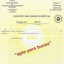 Descarga un certificado médico original escolar o trabajo sin filas solo ingresa tus datos certificado medico para trabajo, deportes o escolar; Certificado Medico Para El Buceo Balkysub Centro De Buceo Padi Cdc