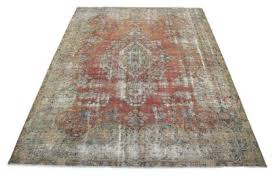 Vor allem in verschiedenem farben von grau, beige und blau finden sie die modernen vintage teppiche bei uns. Carpetido Design Vintage Teppich Antik Rot Orange In 400x310 1001 201007 Carpetido De