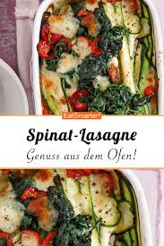 Spinat Lasagne Mit Zucchini Und Ricotta Rezept In 2020 Spinatlasagne Lasagne Spinat