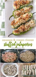 Sausage Cream Cheese Stuffed Jalapenos Video Lil Luna Recipe Cream Cheese Stuffed Jalapenos Sausage Stuffed Jalapenos Recipes