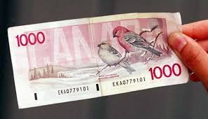 Canadian 1 000 Bill Hunt There Are Nearly A Million Left