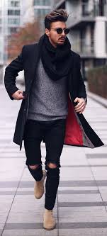 45 Stylish And Casual Winter Outfit Ideas For Men Fashion Men Outfit Men Outfit The Style Desti Winter Outfits Men Winter Fashion Outfits Mens Fashion Edgy
