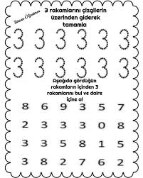 Sayi Calismalari Matematik Okuma Calismasi Okuma