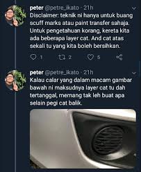 Nak tahu caranya jom baca perkongsian dari afifah salleh. Hilangkan Kesan Calar Pada Kereta Ikut Cara Ni Kos Rm13 Je Semua Semua Semuanya