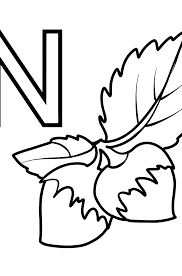 Letter n coloring pages are a fun way for kids of all ages to develop creativity, focus, motor skills and color recognition. English Letter N Coloring Pages Free Online